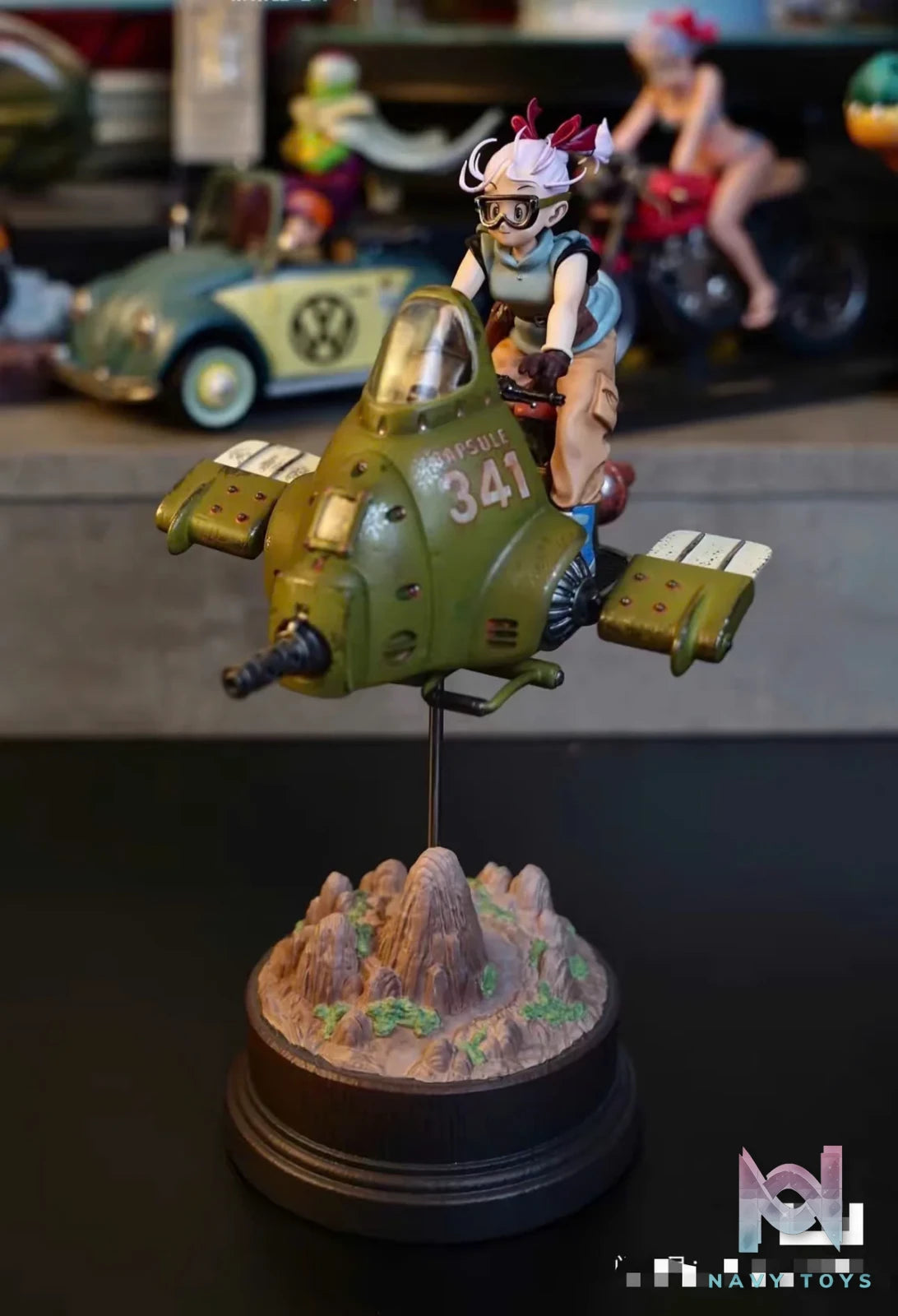 Bulma Capsule 341 Resin Recast Statue - Dragon Ball - Kt studio resin statue Recast anime figure