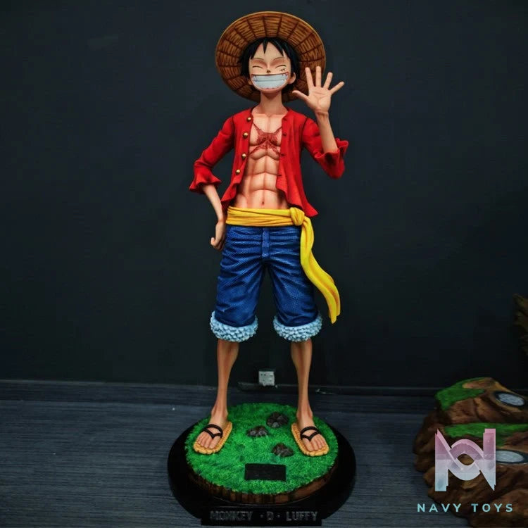 Luffy 1/1 resin statue Khác anime figure
