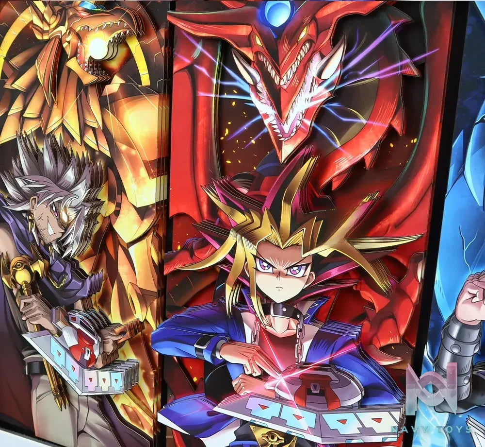 KALA HOME Studio – Yu-Gi-Oh! Multiple Characters #02 3D Decorative Painting Yu-Gi-Oh!
