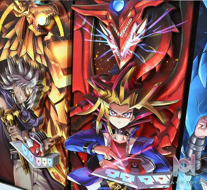 KALA HOME Studio – Yu-Gi-Oh! Multiple Characters #02 3D Decorative Painting Yu-Gi-Oh!