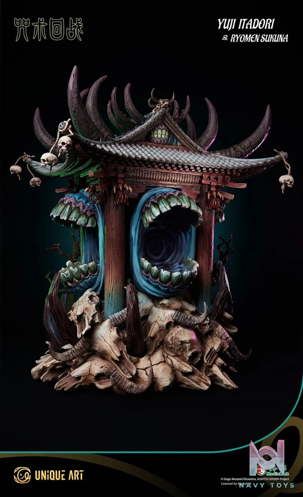 Sukuna & Itadori - Jujutsu Kaisen - Unique Art resin statue unique art studio anime figure