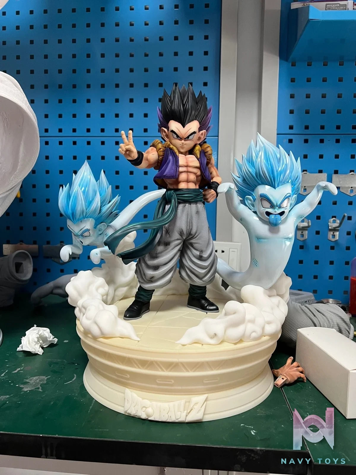 Gotenks - Dragonball - 2% Studio resin statue 2% Studio anime figure