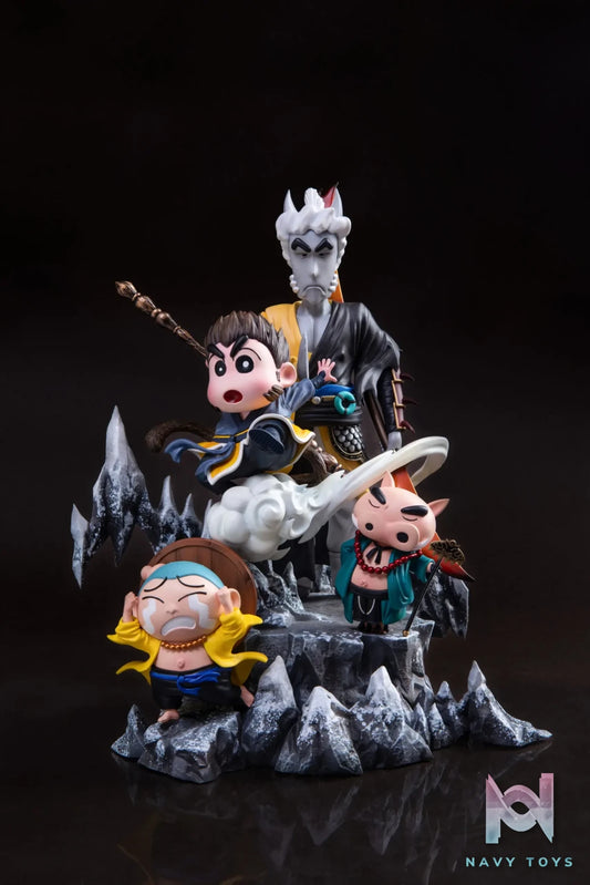 M.H.T Studio – Hiroshi Nohara X Shinnosuke Nohara X Masao Sato X Buriburizaemon COS Journey to the West Series Crayon Shin-chan