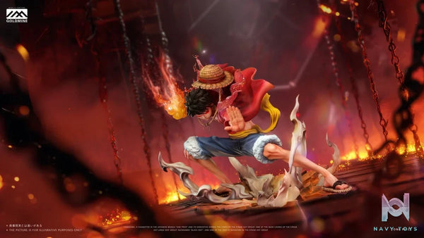 Luffy resin statue GOLDMINE Studio anime figure
