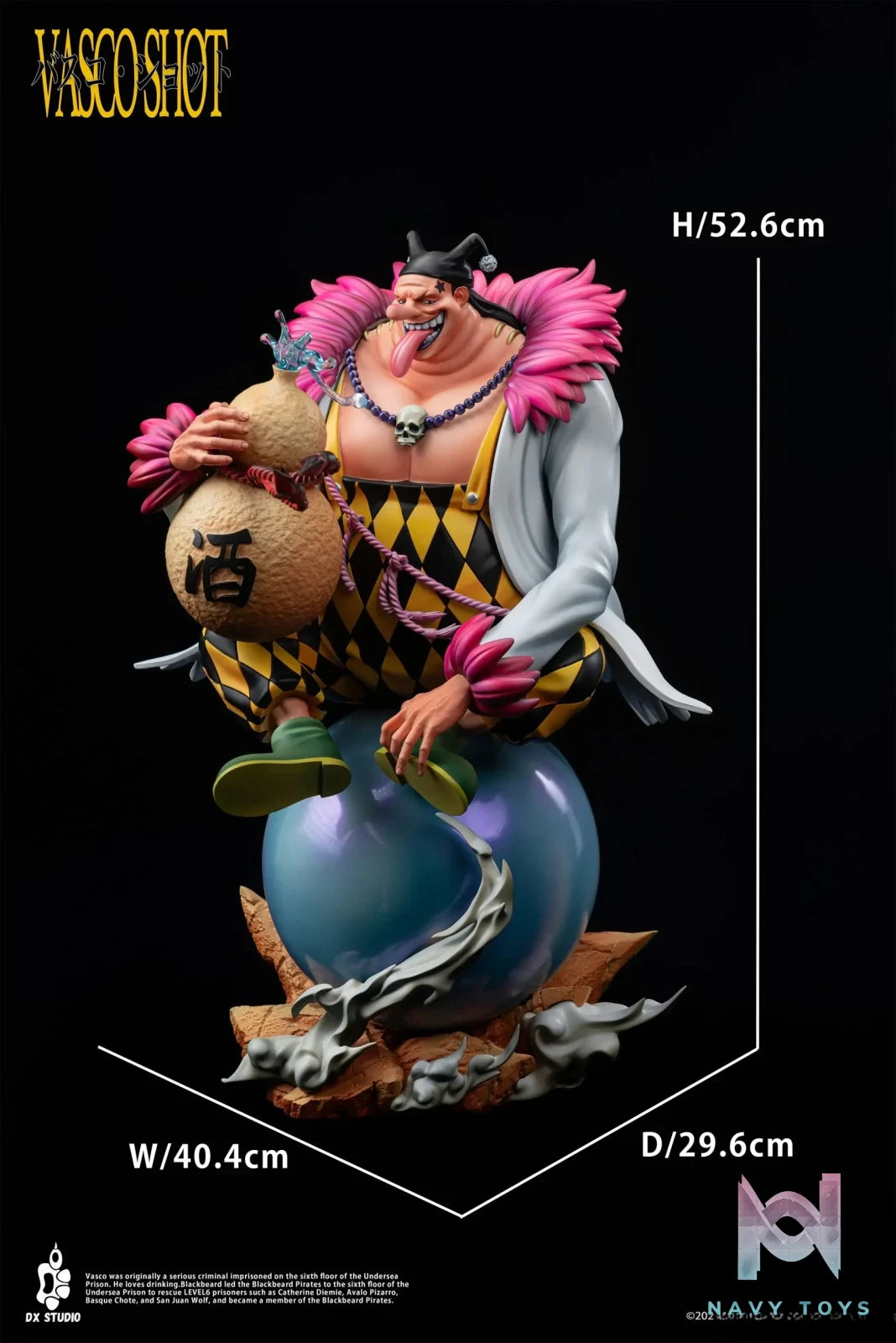 DX Studio – One Piece Blackbeard Pirates 7th and 8th Vasco Shot & Catarina Devon
