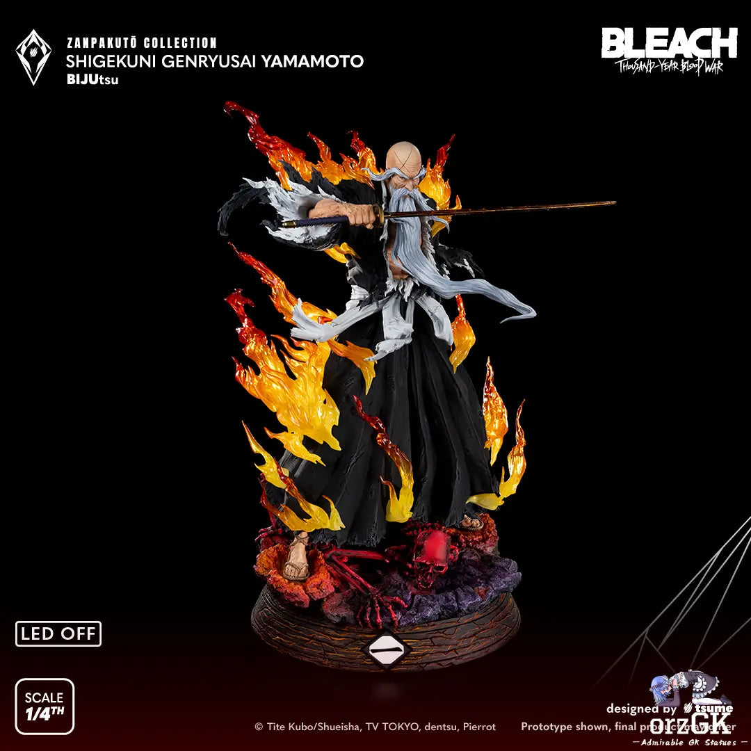 TSUME Studio - BLEACH Zanpakuto Collection Genryusai Shigekuni Yamamoto (Licensed)