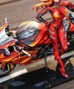 Aetheria Studio X SX Studio - Asuka Langley Sohryu Motorcycle Girl Neon Genesis Evangelion resin statue Navy Toys anime figure