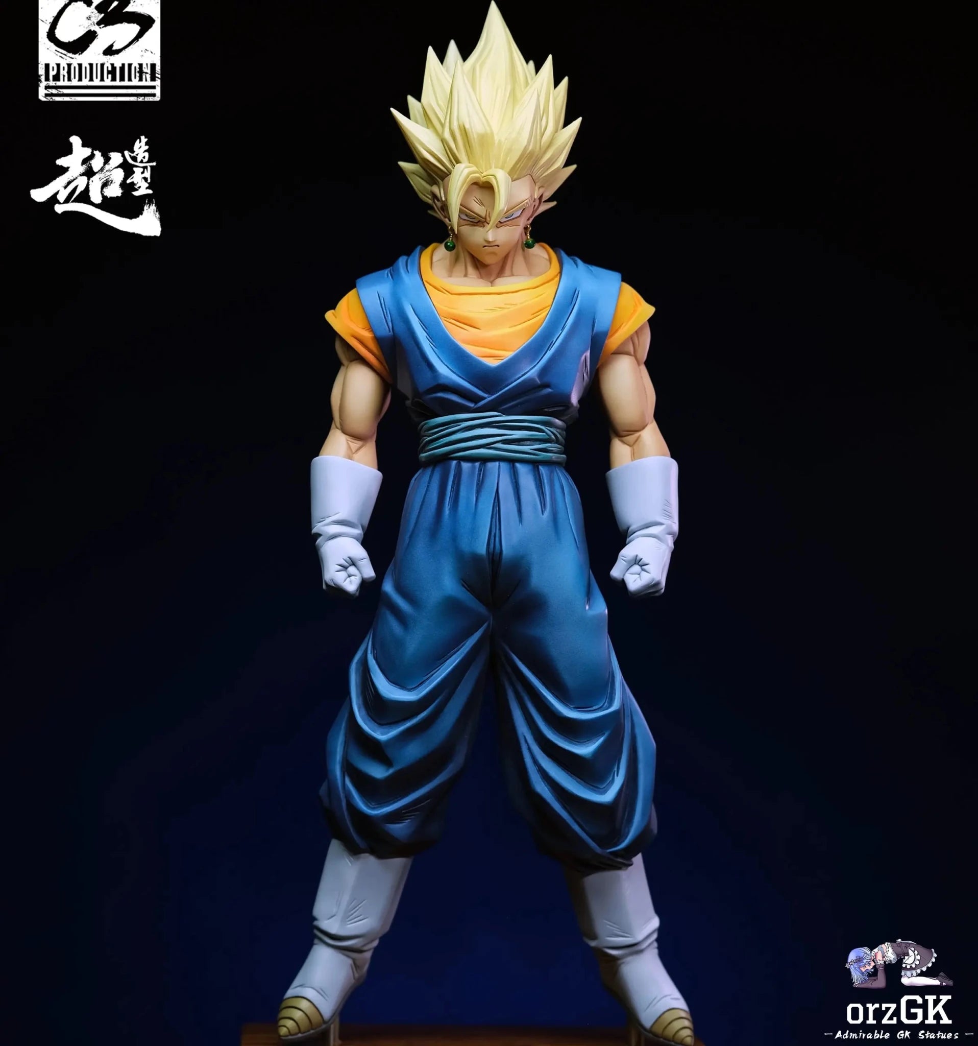 C3 Studio - Dragon Ball Combined Warrior's Energy Reserve Super Vegeta resin statue Navy Toys anime figure