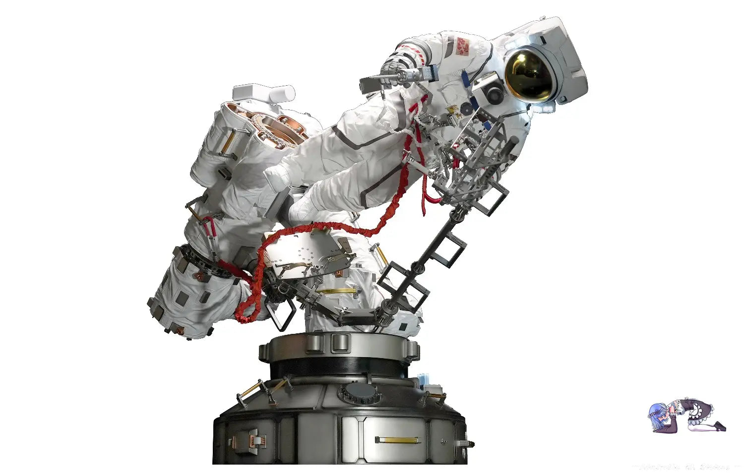 TAIKONAUT Studio - Astronaut 1/4 Statue (Licensed)