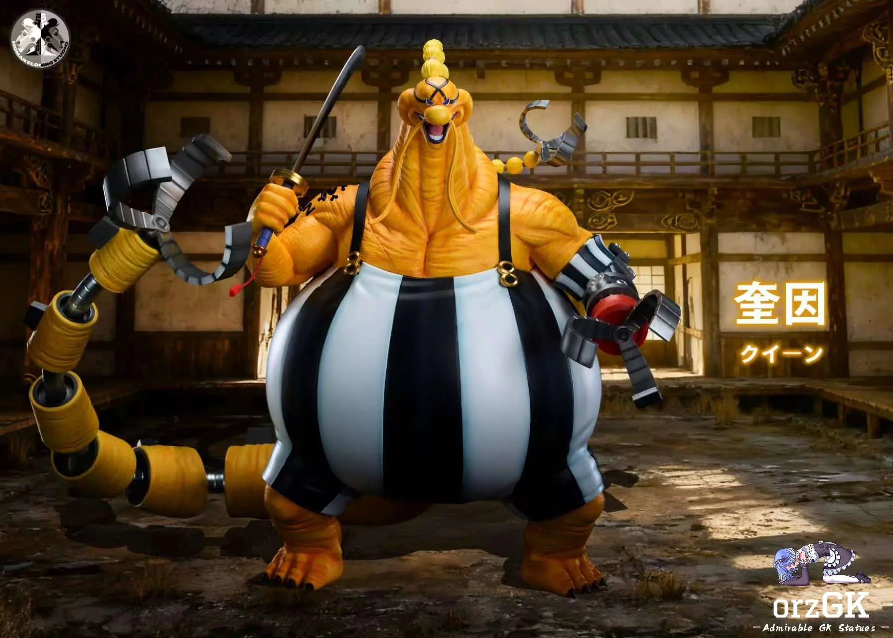 Clone Studio - Kaido Pirates 5 Queen One Piece resin statue Navy Toys anime figure
