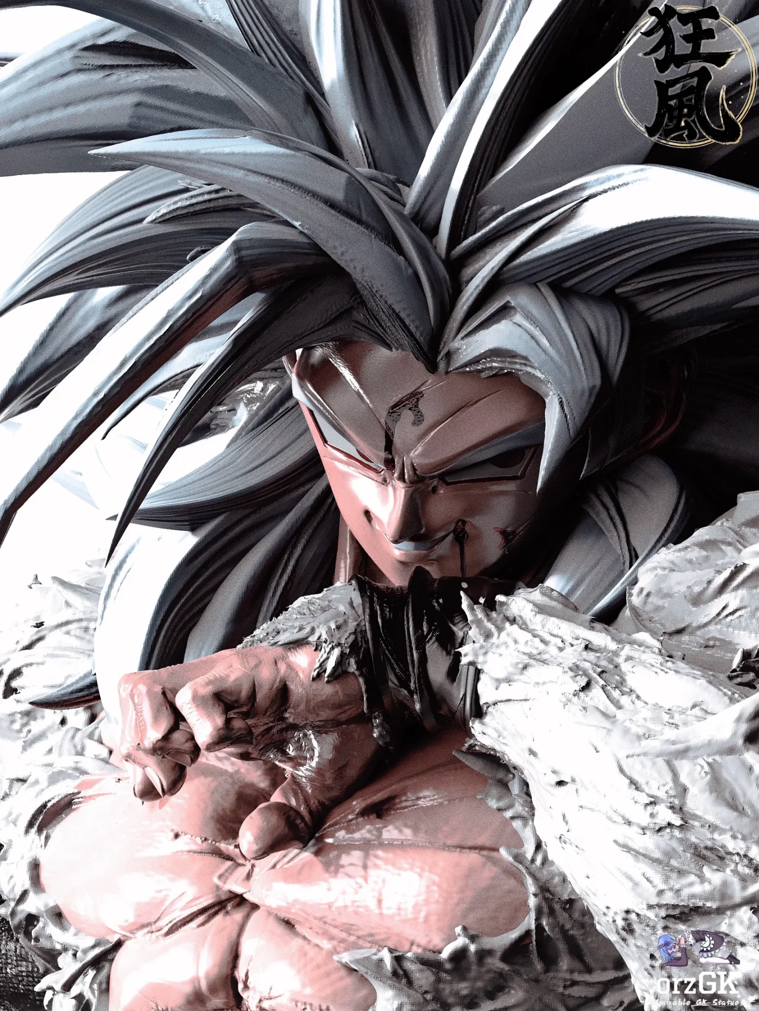 Son Goku - Dragon Ball - Kuang Feng Studio resin statue Navy Toys anime figure