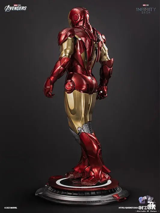 QUEEN Studio - Marvel Iron Man Mark VI 1/1 Statue (Licensed) resin statue Navy Toys anime figure