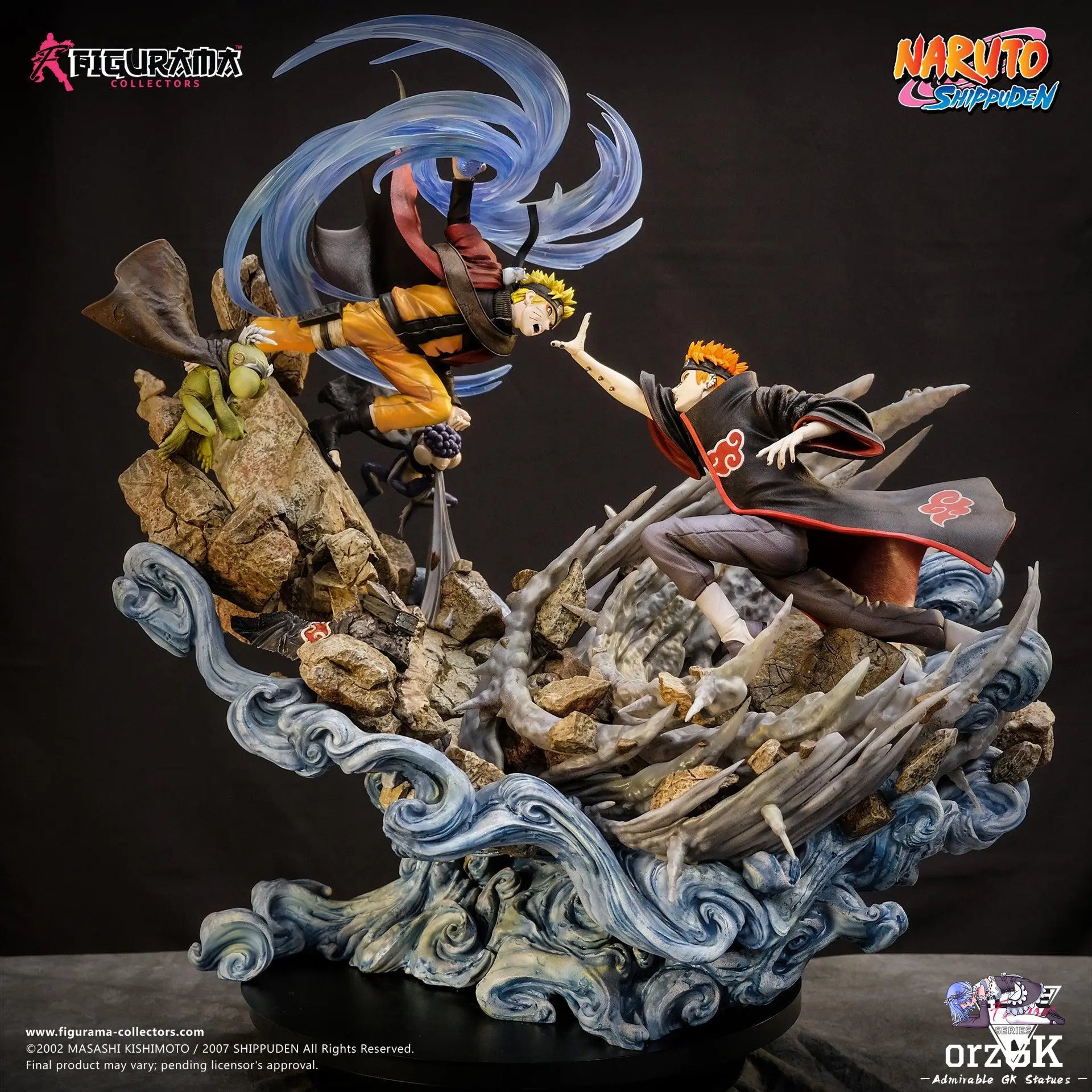 Figurama Collectors - Naruto vs Pain Elite Fandom 1/6 Scale Statue (Licensed) resin statue Navy Toys anime figure