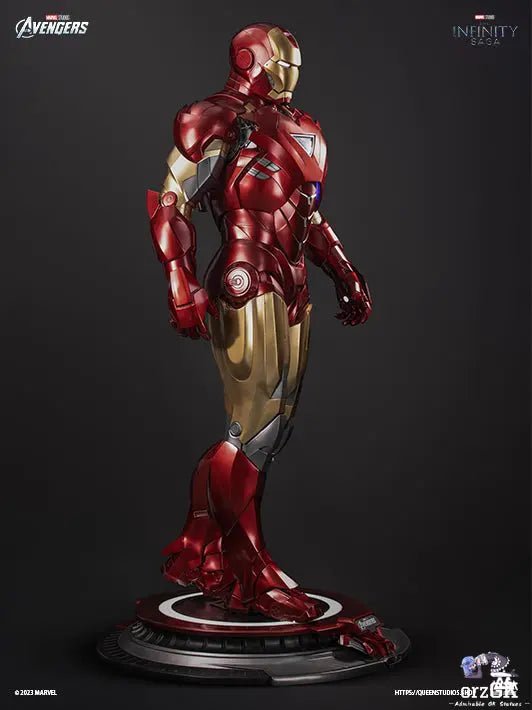 QUEEN Studio - Marvel Iron Man Mark VI 1/1 Statue (Licensed) resin statue Navy Toys anime figure