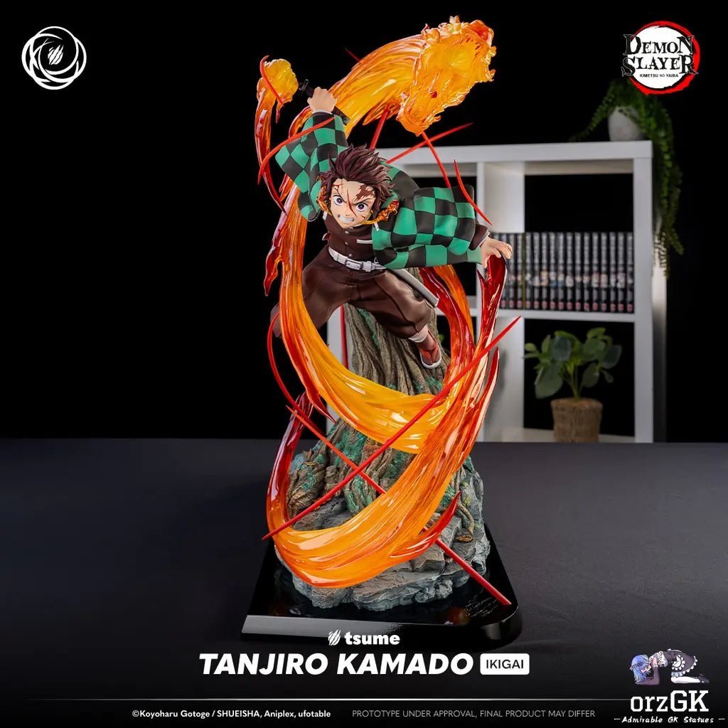 TSUME Studio - Demon Slayer Tanjiro Kamado (Licensed) resin statue Navy Toys anime figure