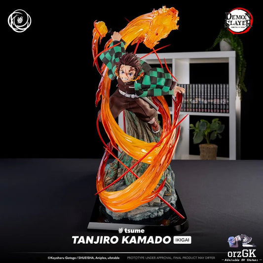 TSUME Studio - Demon Slayer Tanjiro Kamado (Licensed) resin statue Navy Toys anime figure