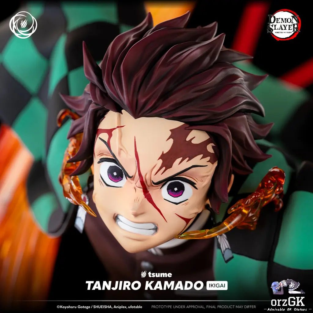 TSUME Studio - Demon Slayer Tanjiro Kamado (Licensed) resin statue Navy Toys anime figure