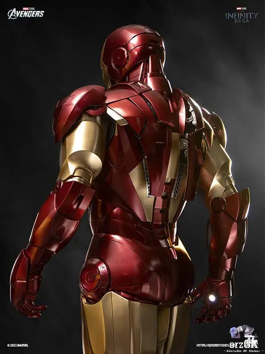 QUEEN Studio - Marvel Iron Man Mark VI 1/1 Statue (Licensed) resin statue Navy Toys anime figure