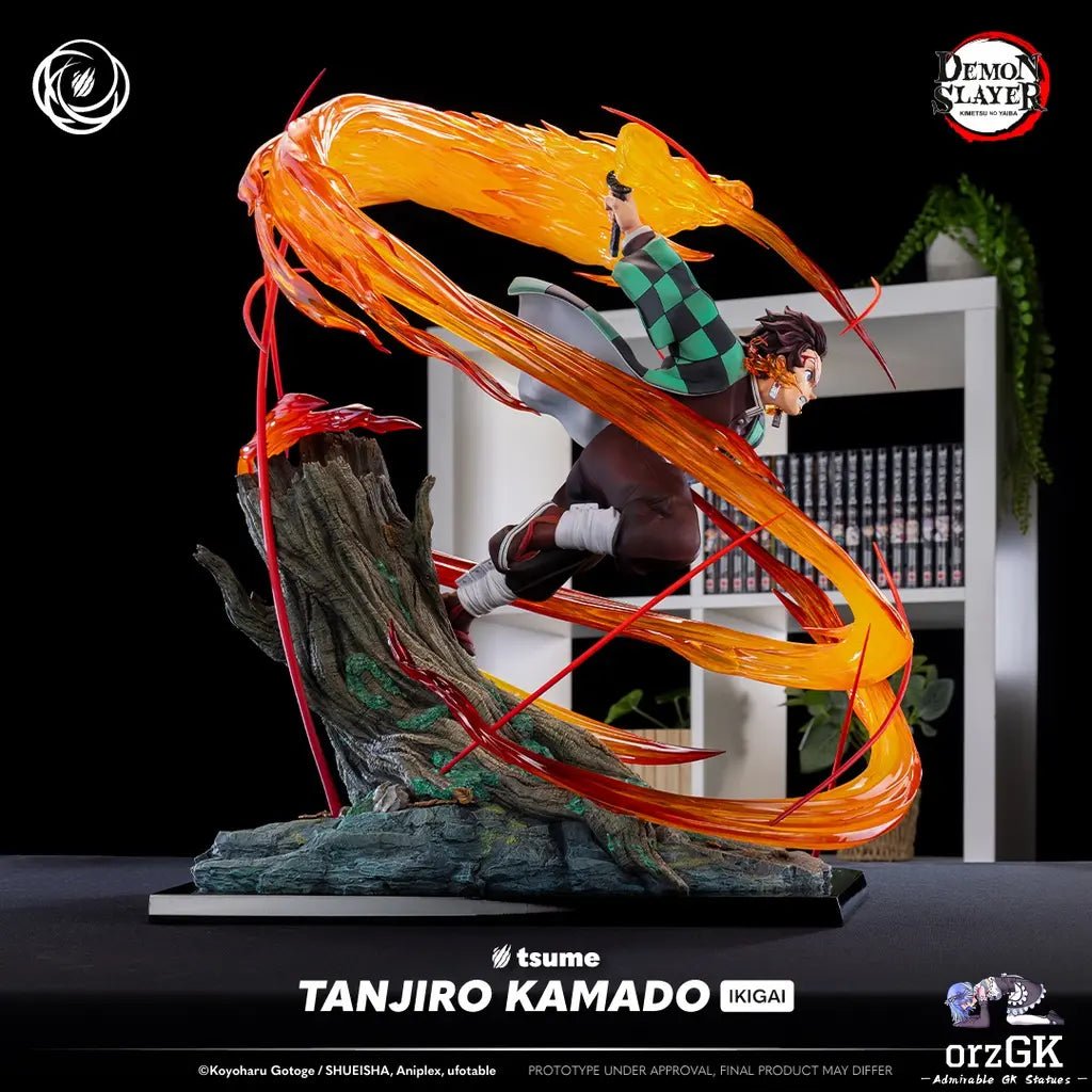 TSUME Studio - Demon Slayer Tanjiro Kamado (Licensed) resin statue Navy Toys anime figure
