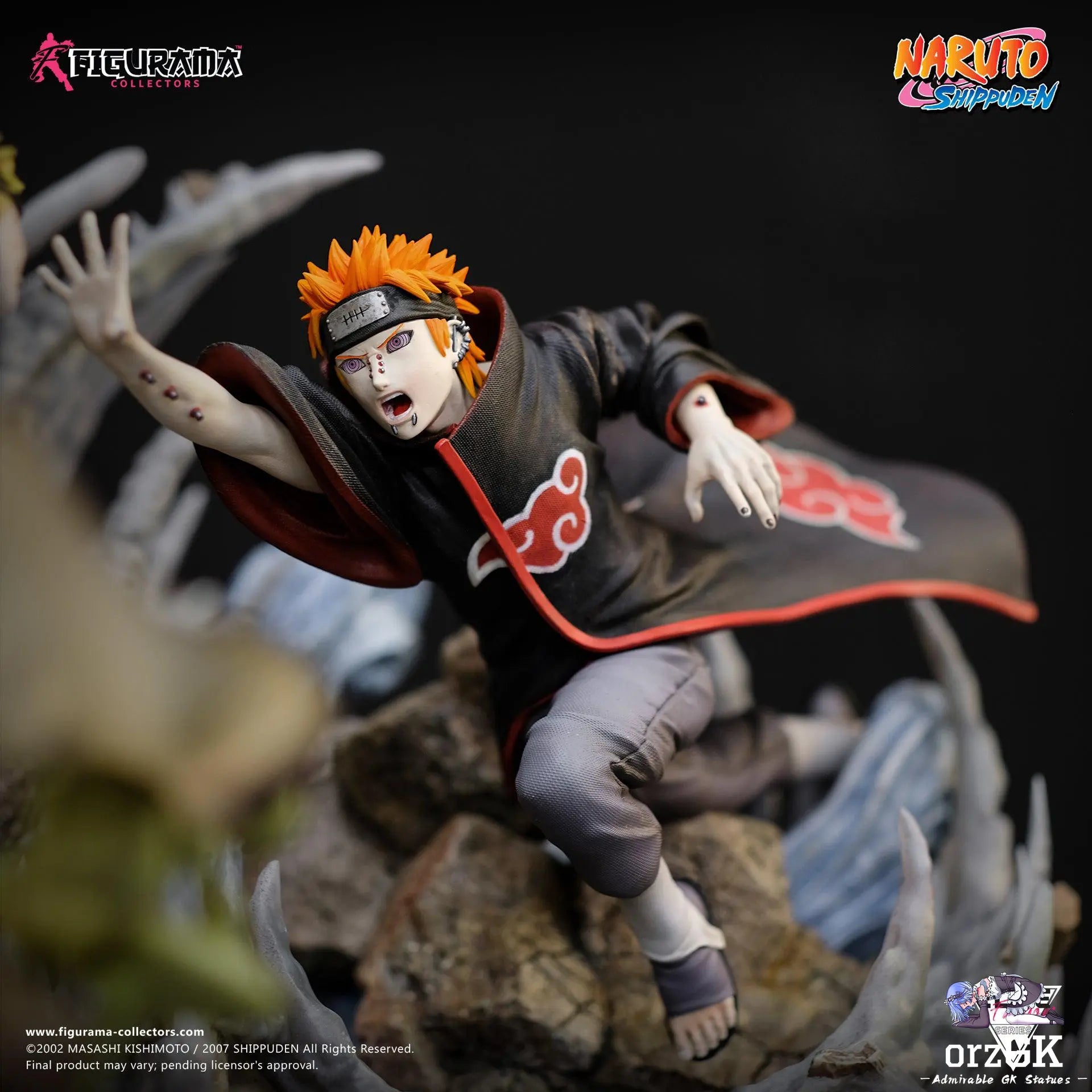 Figurama Collectors - Naruto vs Pain Elite Fandom 1/6 Scale Statue (Licensed) resin statue Navy Toys anime figure