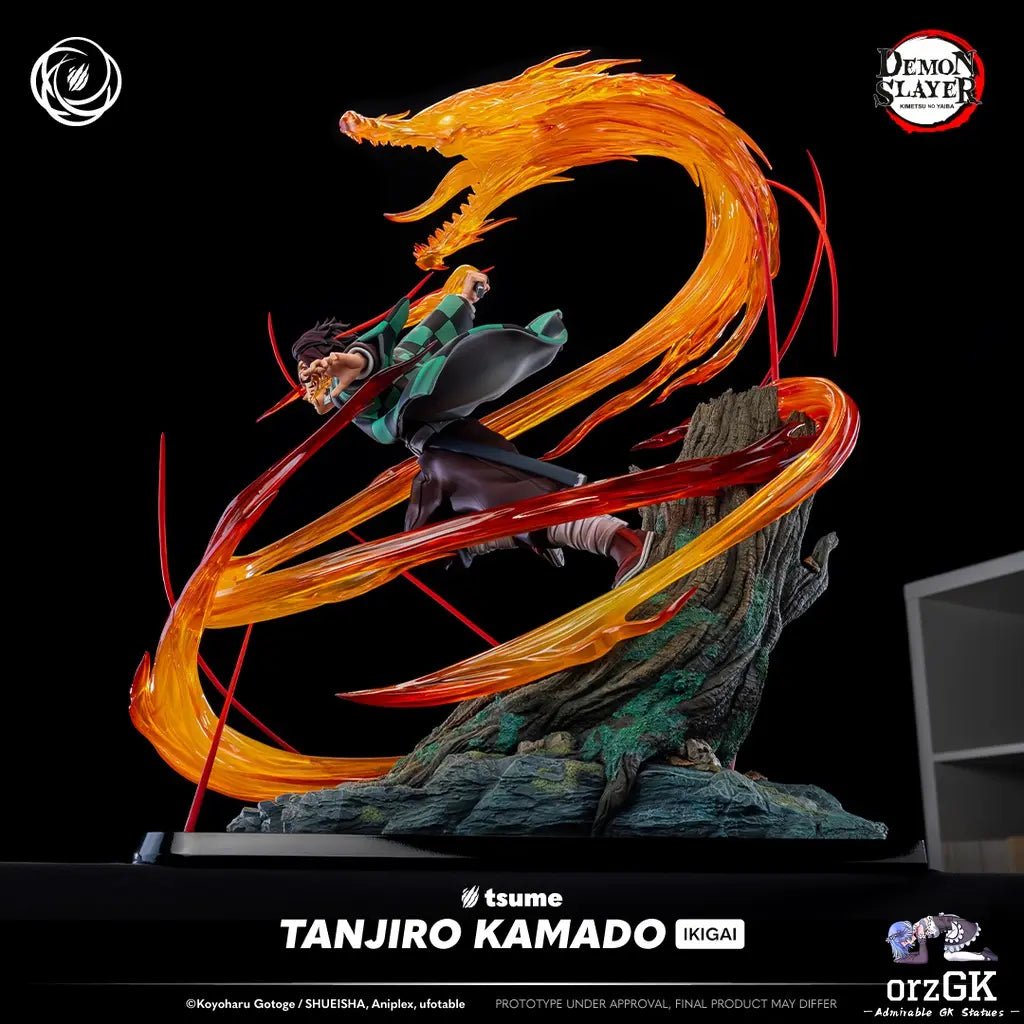 TSUME Studio - Demon Slayer Tanjiro Kamado (Licensed) resin statue Navy Toys anime figure