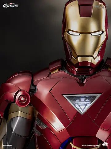 QUEEN Studio - Marvel Iron Man Mark VI 1/1 Statue (Licensed) resin statue Navy Toys anime figure
