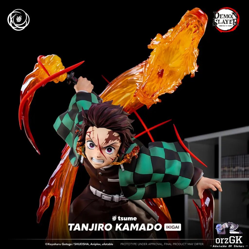 TSUME Studio - Demon Slayer Tanjiro Kamado (Licensed) resin statue Navy Toys anime figure