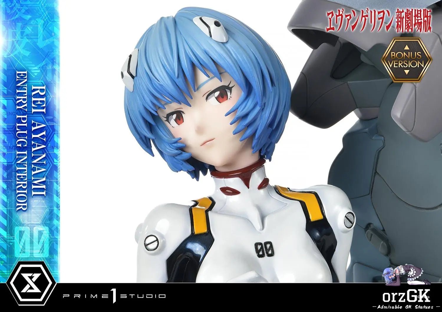 Prime 1 Studio - Ultimate Premium Masterline Evangelion(sinmov) Rei Ayanami (Entry Plug Interior) UPMEVA - 01 UPMEVA - 01S (Licensed) resin statue Navy Toys anime figure