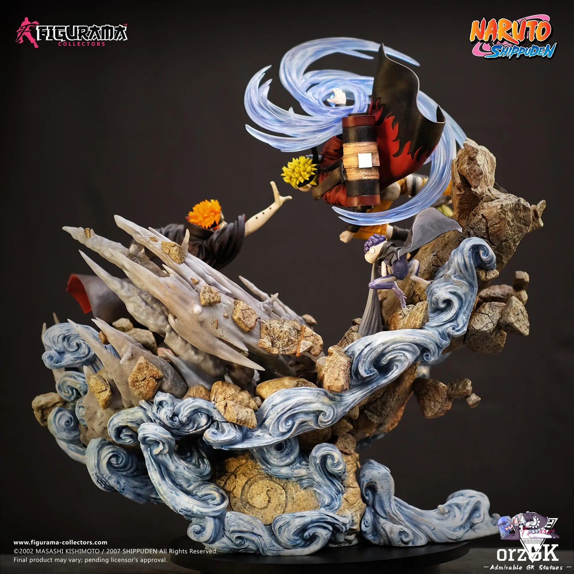 Figurama Collectors - Naruto vs Pain Elite Fandom 1/6 Scale Statue (Licensed) resin statue Navy Toys anime figure
