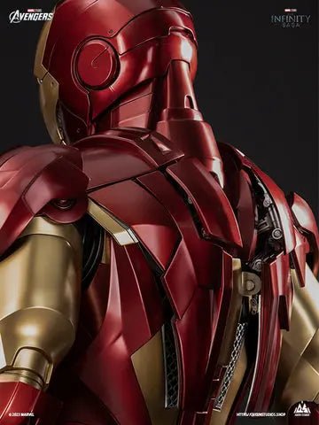 QUEEN Studio - Marvel Iron Man Mark VI 1/1 Statue (Licensed) resin statue Navy Toys anime figure