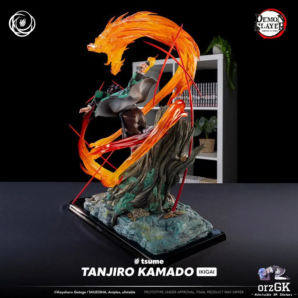 TSUME Studio - Demon Slayer Tanjiro Kamado (Licensed) resin statue Navy Toys anime figure
