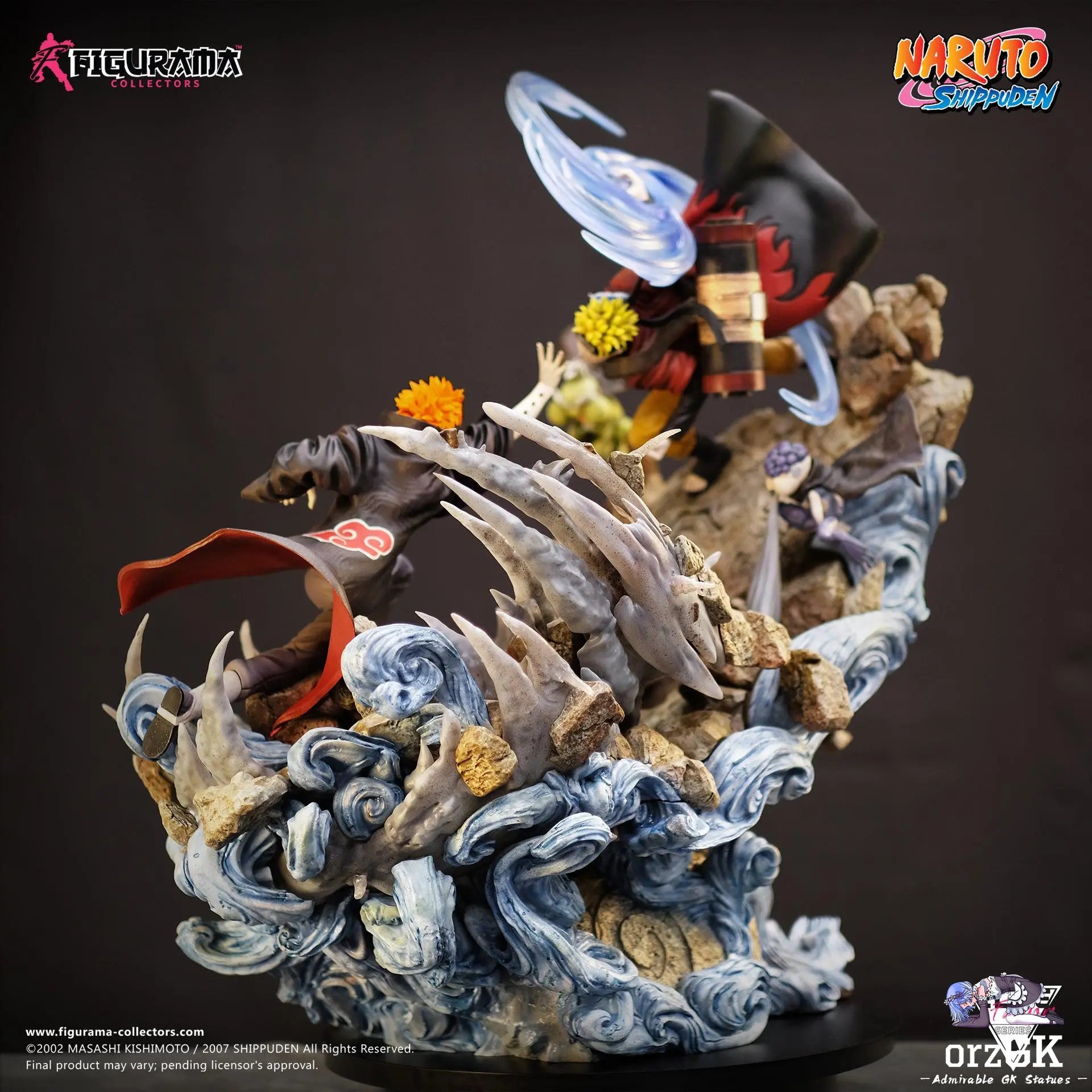 Figurama Collectors - Naruto vs Pain Elite Fandom 1/6 Scale Statue (Licensed) resin statue Navy Toys anime figure