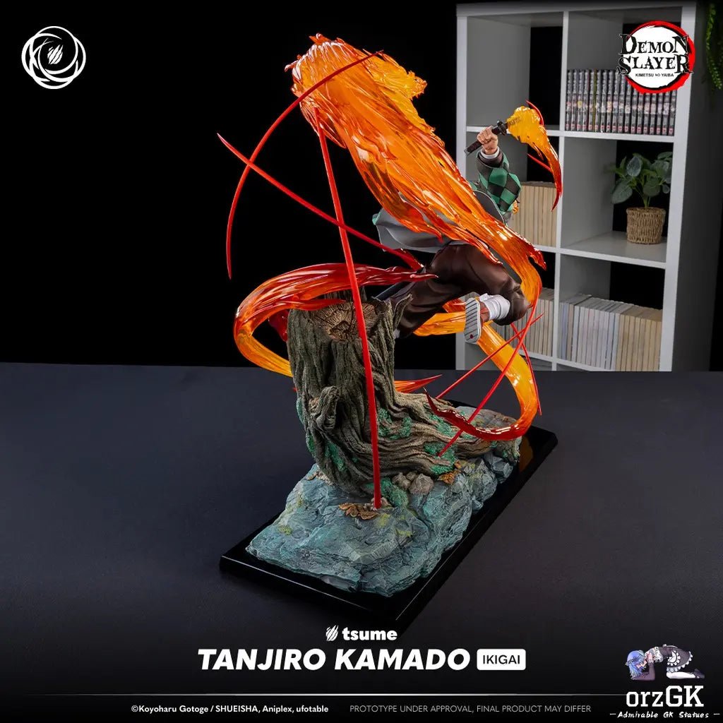 TSUME Studio - Demon Slayer Tanjiro Kamado (Licensed) resin statue Navy Toys anime figure