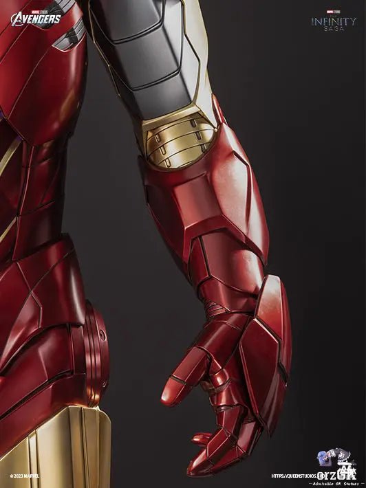 QUEEN Studio - Marvel Iron Man Mark VI 1/1 Statue (Licensed) resin statue Navy Toys anime figure