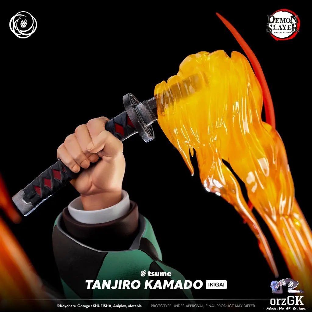 TSUME Studio - Demon Slayer Tanjiro Kamado (Licensed) resin statue Navy Toys anime figure