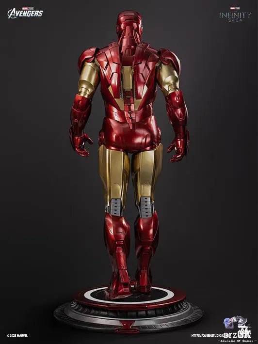QUEEN Studio - Marvel Iron Man Mark VI 1/1 Statue (Licensed) resin statue Navy Toys anime figure