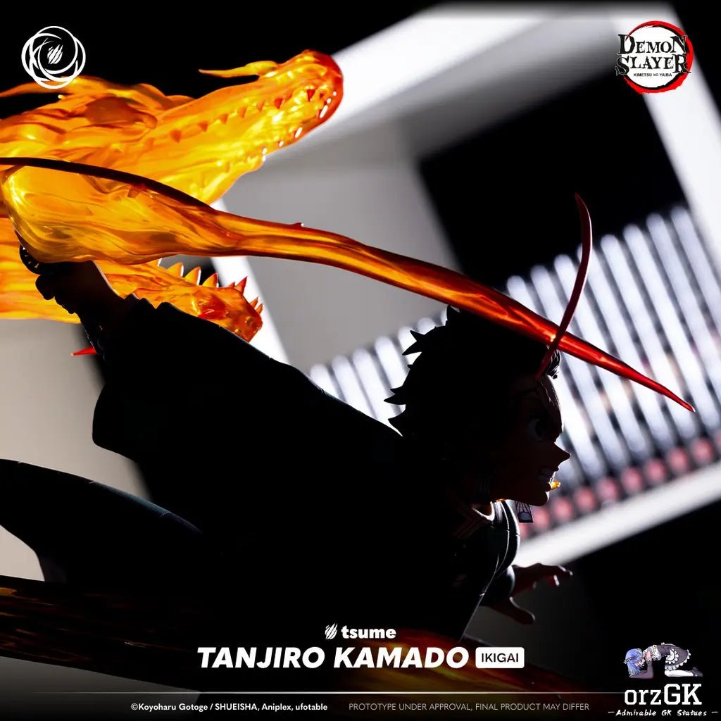 TSUME Studio - Demon Slayer Tanjiro Kamado (Licensed) resin statue Navy Toys anime figure