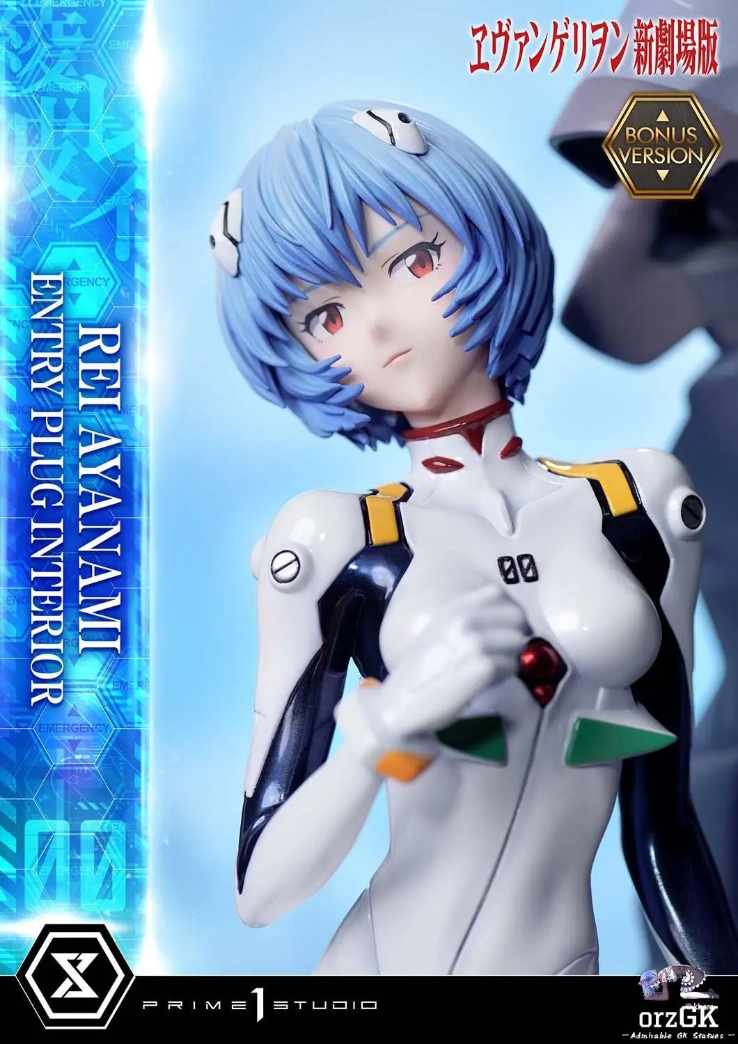 Prime 1 Studio - Ultimate Premium Masterline Evangelion(sinmov) Rei Ayanami (Entry Plug Interior) UPMEVA - 01 UPMEVA - 01S (Licensed) resin statue Navy Toys anime figure