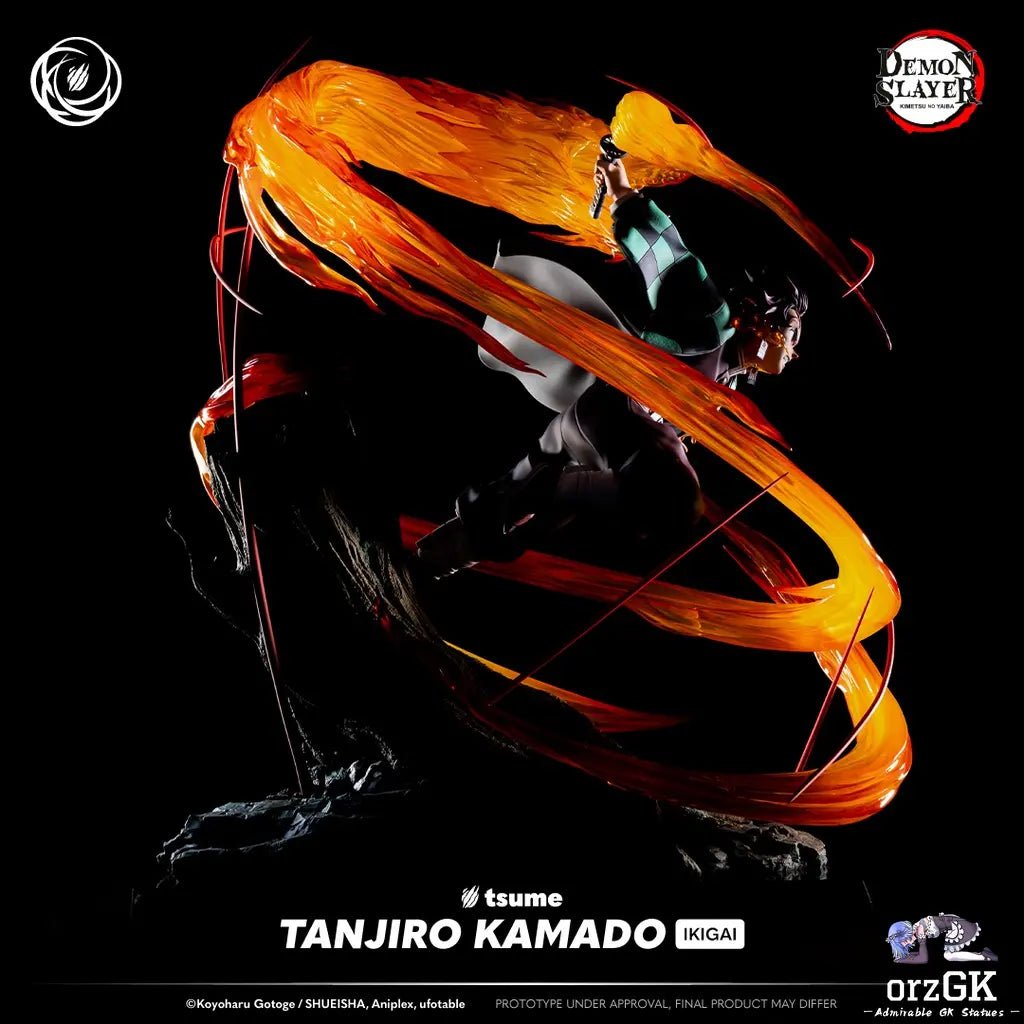 TSUME Studio - Demon Slayer Tanjiro Kamado (Licensed) resin statue Navy Toys anime figure