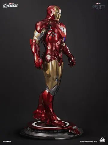 QUEEN Studio - Marvel Iron Man Mark VI 1/1 Statue (Licensed) resin statue Navy Toys anime figure