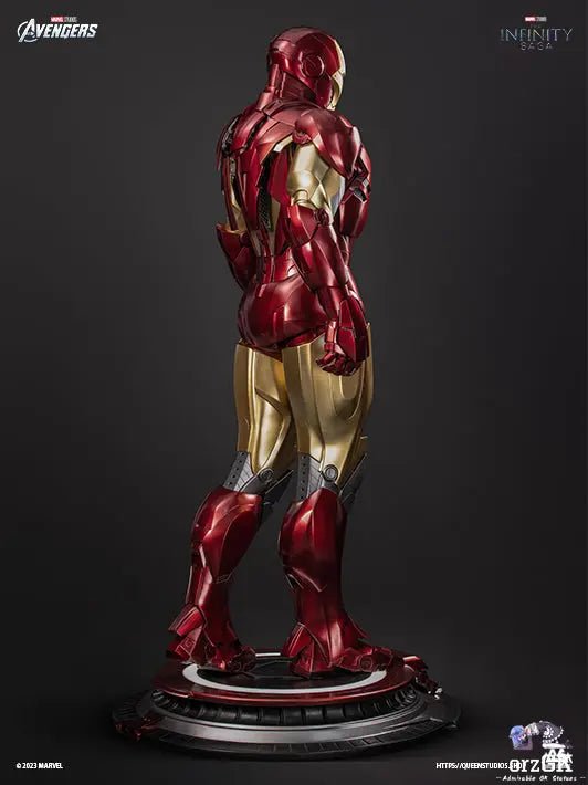 QUEEN Studio - Marvel Iron Man Mark VI 1/1 Statue (Licensed) resin statue Navy Toys anime figure