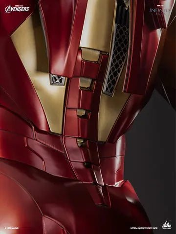 QUEEN Studio - Marvel Iron Man Mark VI 1/1 Statue (Licensed) resin statue Navy Toys anime figure