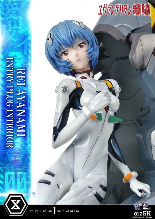 Prime 1 Studio - Ultimate Premium Masterline Evangelion(sinmov) Rei Ayanami (Entry Plug Interior) UPMEVA - 01 UPMEVA - 01S (Licensed) resin statue Navy Toys anime figure