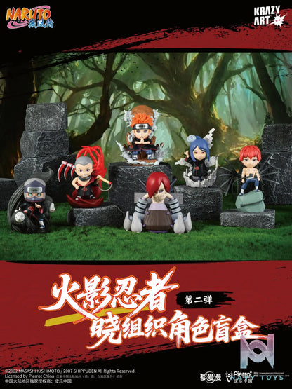 Krazy Art Studio – NARUTO Akatsuki Blind Box Series #1 & #2 (Licensed)
