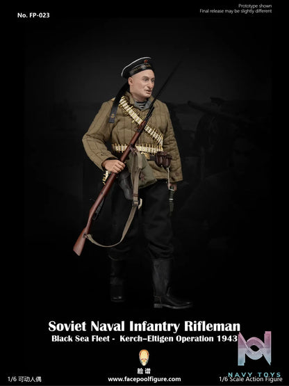 Facepoolfigure – 1/6 Action Figure Soviet Naval Infantry Rifleman Black Sea Fleet FP023A & FP023B (Licensed)