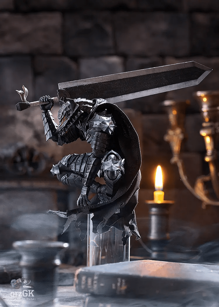 Max factory - PLAMATEA Berserk Guts: Berserker Armor Ver. Plastic Model (Licensed) resin statue Navy Toys anime figure