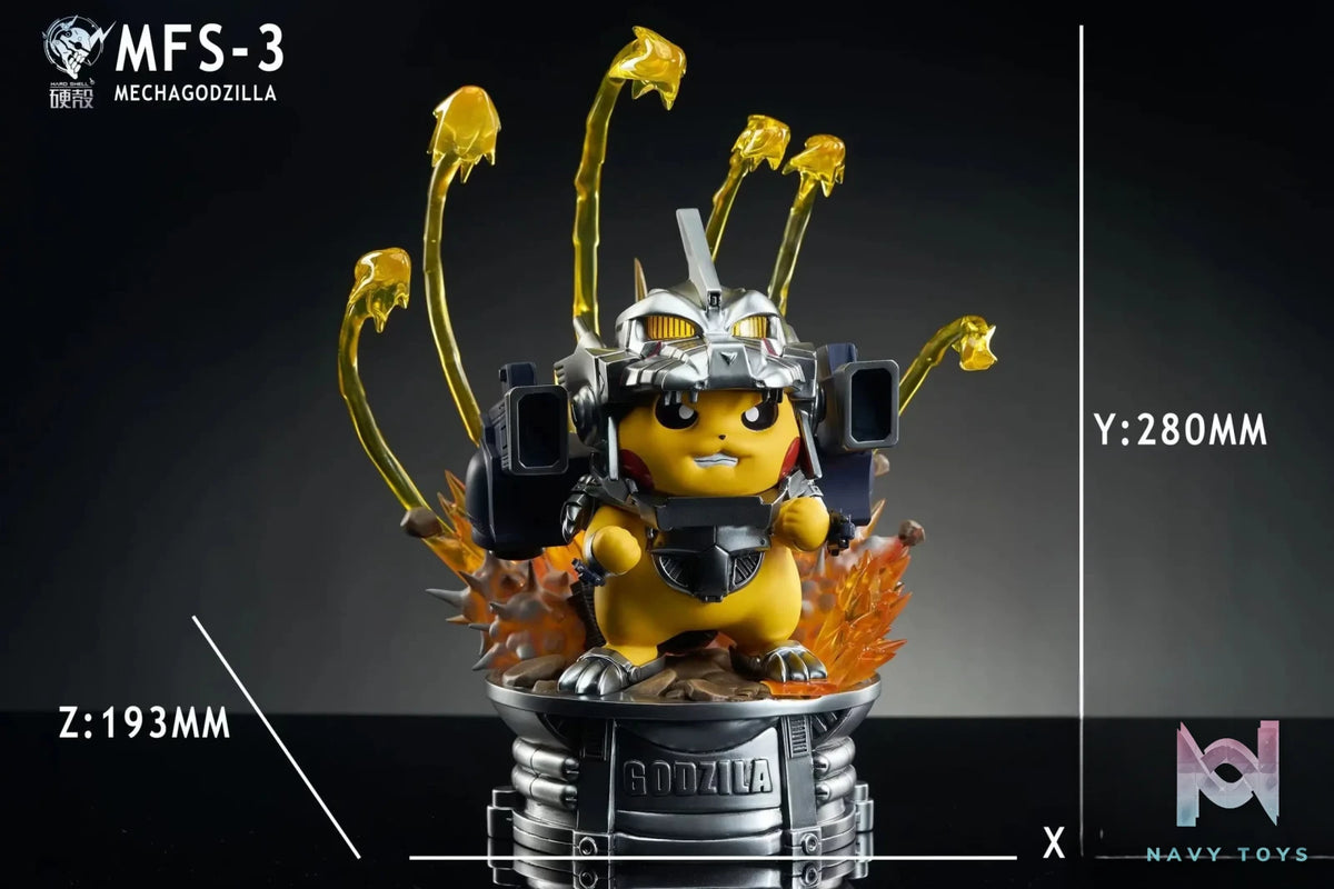 Hard Shell Studio – Pokemon Mecha Godzilla Pikachu