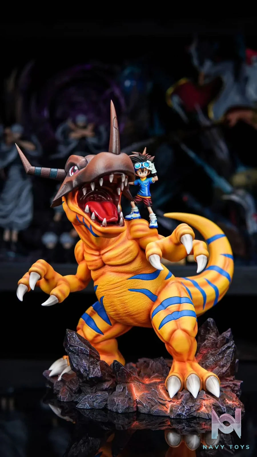 Soar Studio – Greymon X Yagami Taichi Digimon