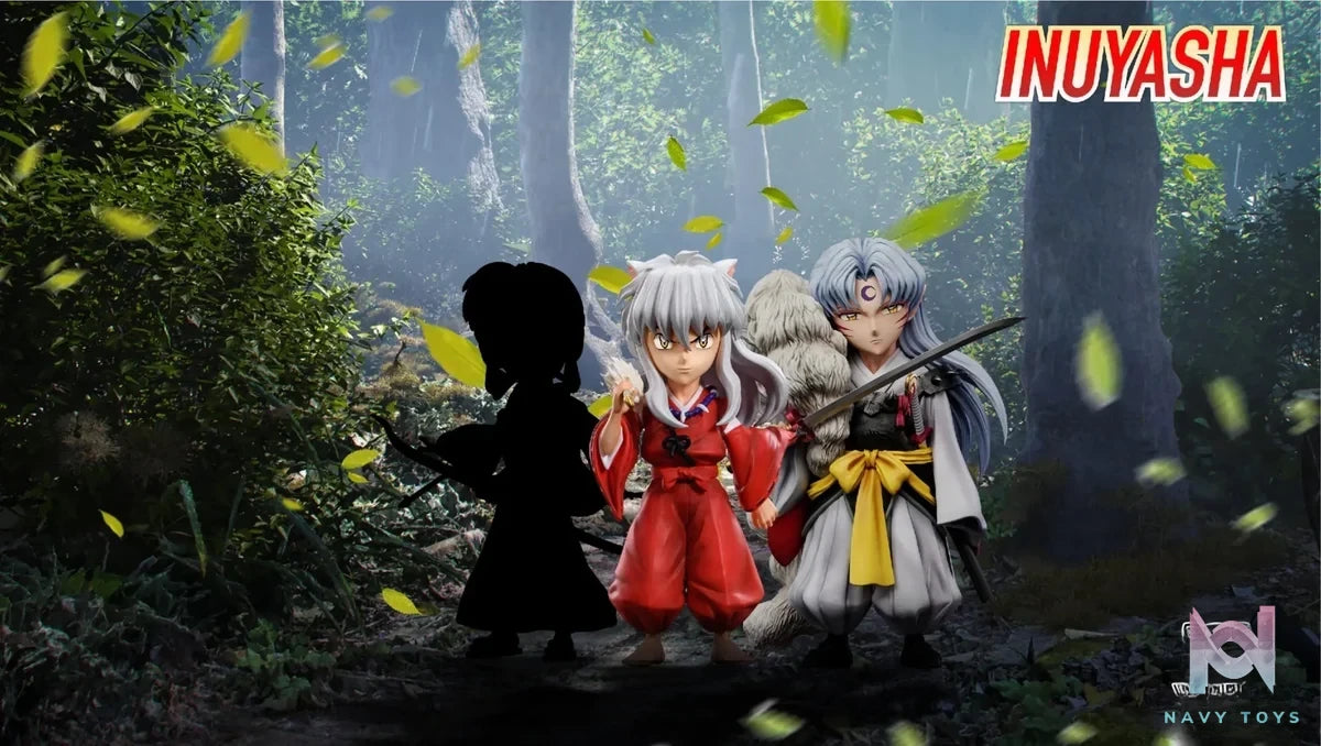 Yz Studio - Inuyasha 2 Sesshōmaru resin statue Navy Toys anime figure