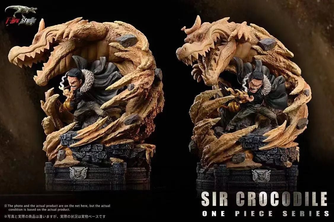 Sir Crocodile resin statue T - Rex Studio anime figure